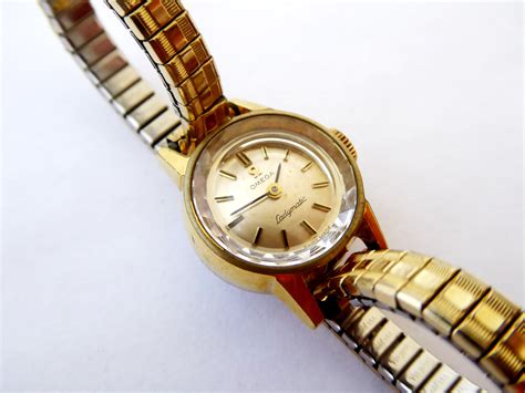 omega ladymatic vintage watch.